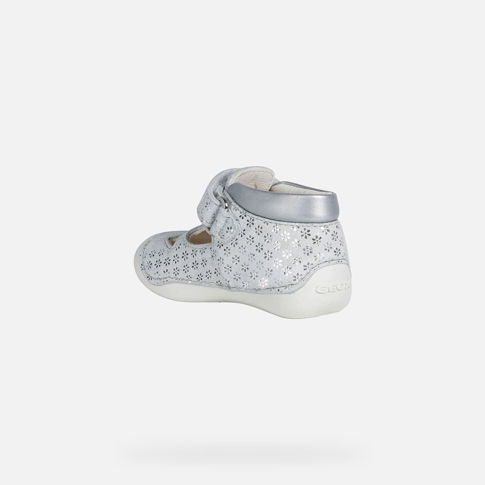 Geox Sandals White Tutim Girl - Geox Baby Shoes - WAYFHU954